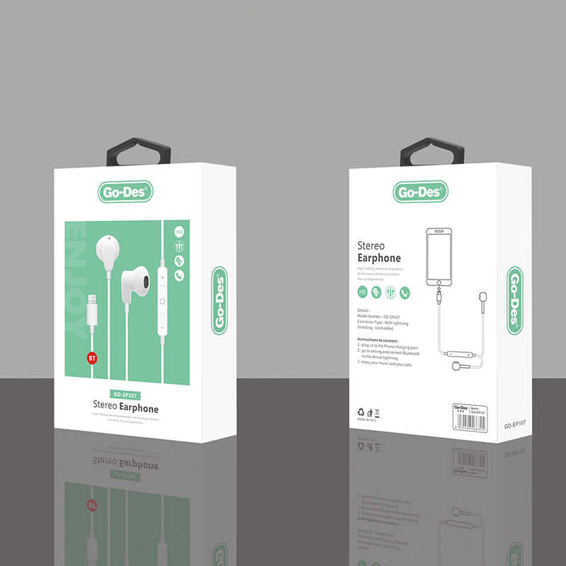 Go Des GD-EP107 Lightning Stereo Bluetooth Kulaklık - 5 Go Des GD-EP107 Lightning Stereo Bluetooth Kulaklık - 5